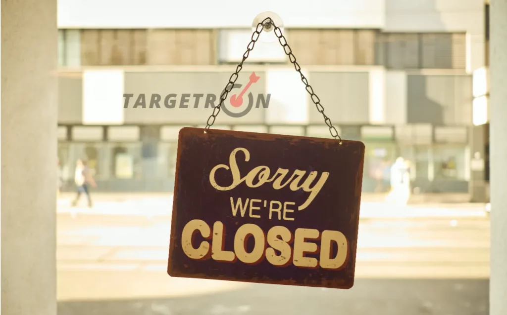 Closed Businesses in the US