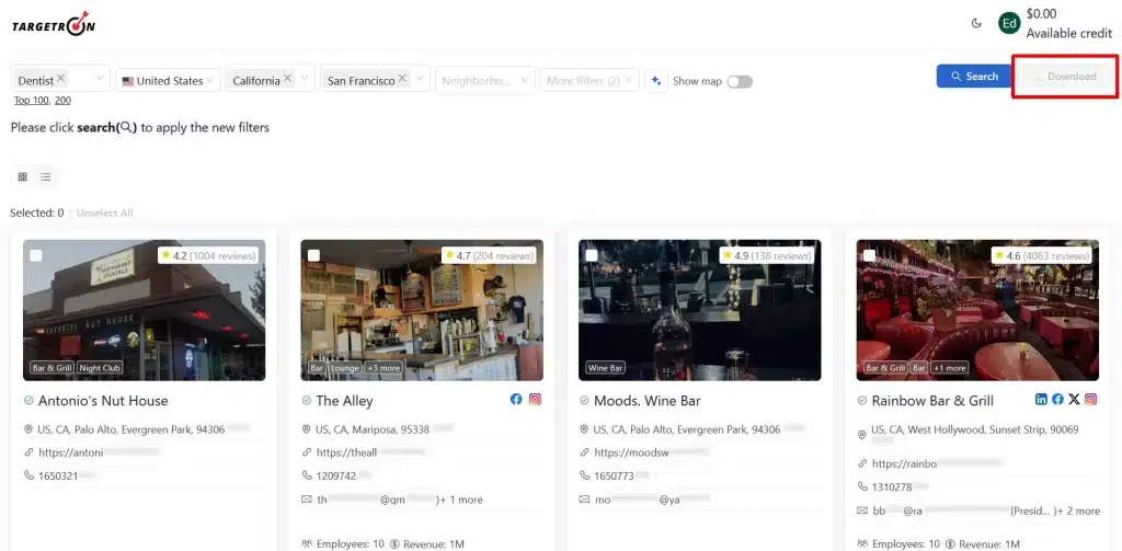 Targetron Download