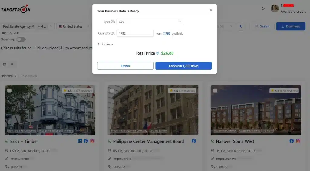 Real Estate data using AI