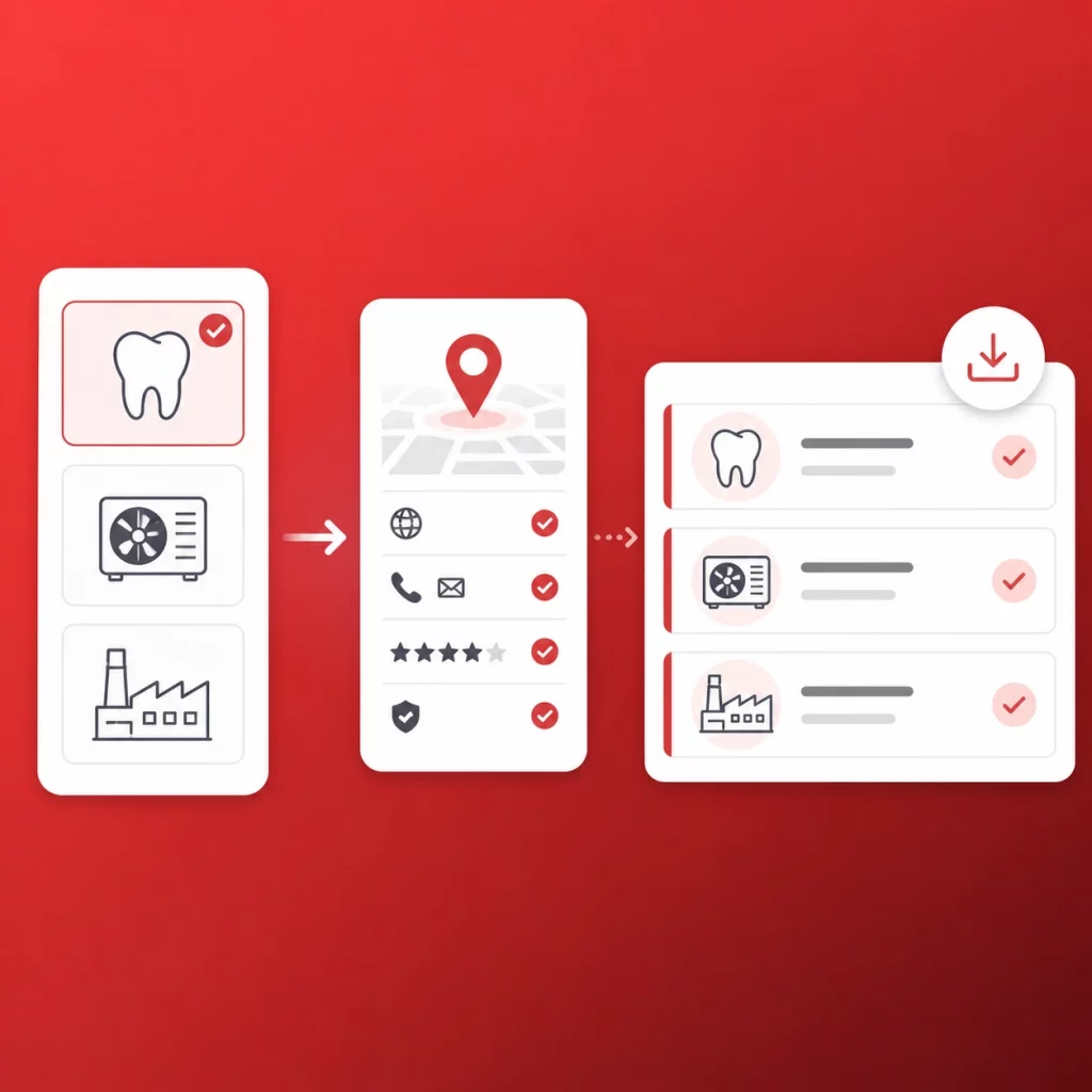 building a cleaner b2b lead list using Targetron